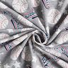 French Terry Baseball – silver/white,  thumbnail number 3