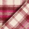 Coat Fabric Wool Blend Brushed – burgundy/purple,  thumbnail number 5