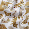 Cotton Poplin Busy animals – white,  thumbnail number 2