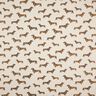 Half Panama Decor Fabric Dachshund – natural,  thumbnail number 1