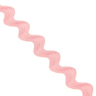 Serrated braid [12 mm] – light pink, 