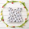 Cotton Poplin happy cats Digital Print | Poppy Fabrics – white,  thumbnail number 6