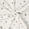 Double Gauze/Muslin Flowers – white,  thumbnail number 3