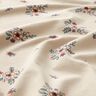 GOTS Cotton Jersey scattered flowers | Poppy Fabrics – almond,  thumbnail number 2