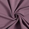 Light Cotton Sweatshirt Fabric Plain – aubergine,  thumbnail number 1