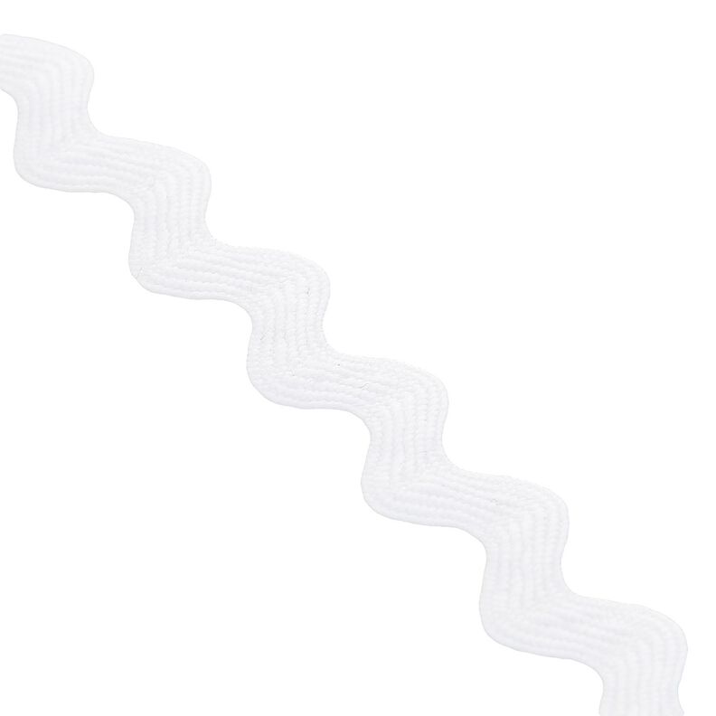 Serrated braid [12 mm] – white,  image number 1