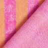 Towelling Fabric Bamboo Block Stripes – light orange/pink,  thumbnail number 5