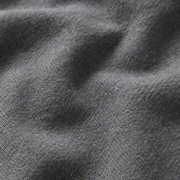 Mottled Heavy Sweatshirt Fabric – antique silver,  image number 2
