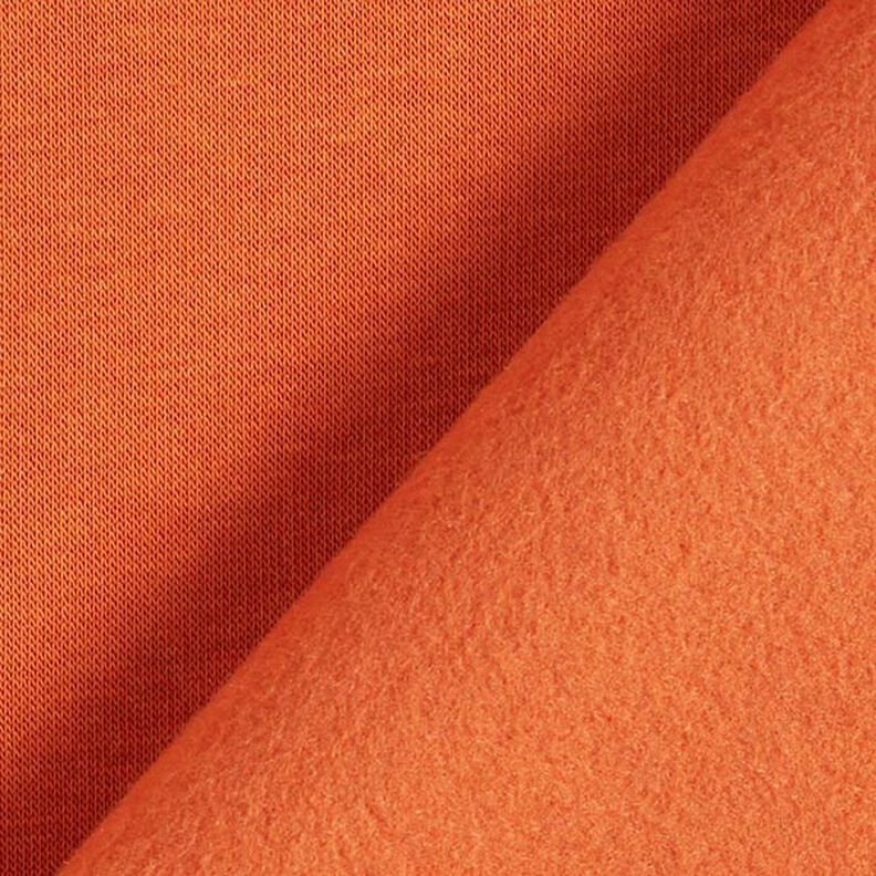 Brushed Sweatshirt Fabric – terracotta,  image number 5