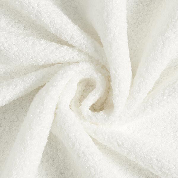Upholstery Fabric Bouclé – white,  image number 1