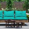 Outdoor Fabric Canvas Plain – peppermint,  thumbnail number 5