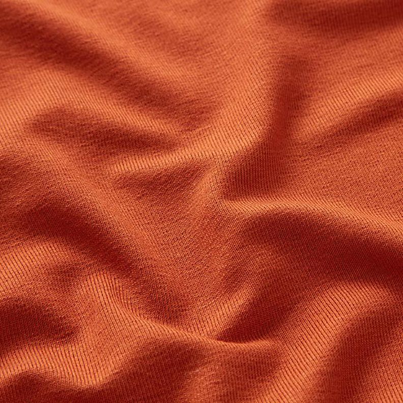 Lightweight Viscose Jersey – terracotta,  image number 3