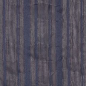 Chiffon Satin stripes with Glitter – navy blue, 