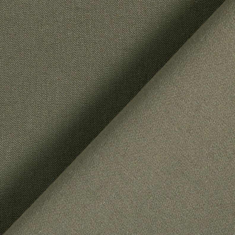 Plain medium stretch trouser fabric – olive,  image number 3