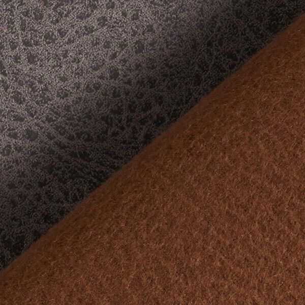 Upholstery Fabric Imitation Leather – dark grey,  image number 3