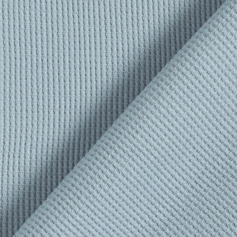 Waffle Jersey Plain – light blue,  image number 3
