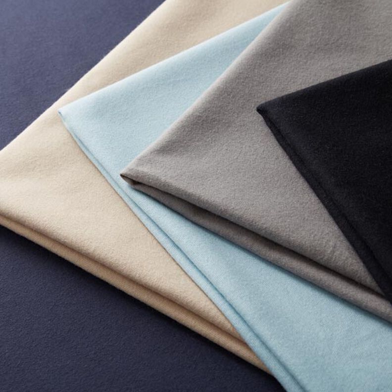 Cotton Flannel Plain – light grey,  image number 6