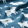 Aries Cotton Sweatshirt Fabric – blue,  thumbnail number 2