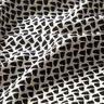Blouse Fabric abstract graphic – cream/black,  thumbnail number 2