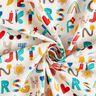 Cretonne Happy alphabet – offwhite,  thumbnail number 3