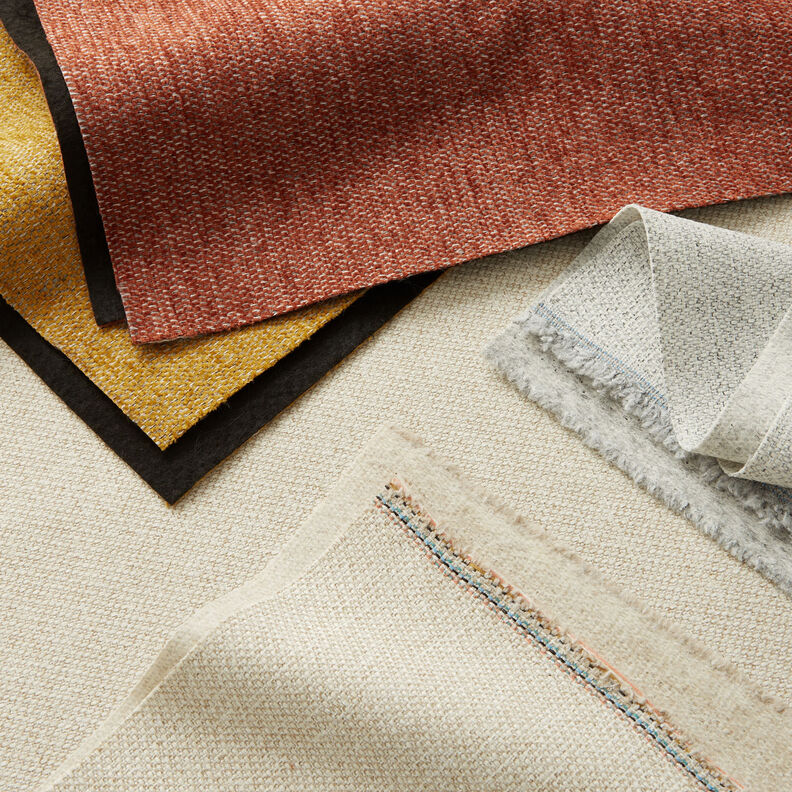 Upholstery Fabric special web structure – misty grey,  image number 5