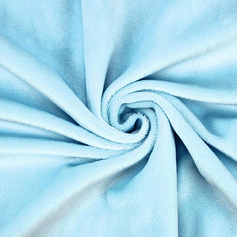 SHORTY Velour [1 m x 0,75 m | Pile: 1,5 mm] - baby blue | Kullaloo,  image number 2
