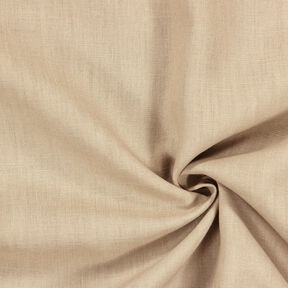 Linen fabric Ramie mix medium – almond, 