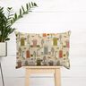 Decor Fabric Half Panama animal neighbourhood – natural/black,  thumbnail number 7