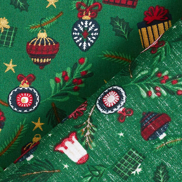 Cotton Poplin Gifts – green/gold, image number 4