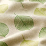 Half Panama Decor Fabric Leaves – natural,  thumbnail number 2