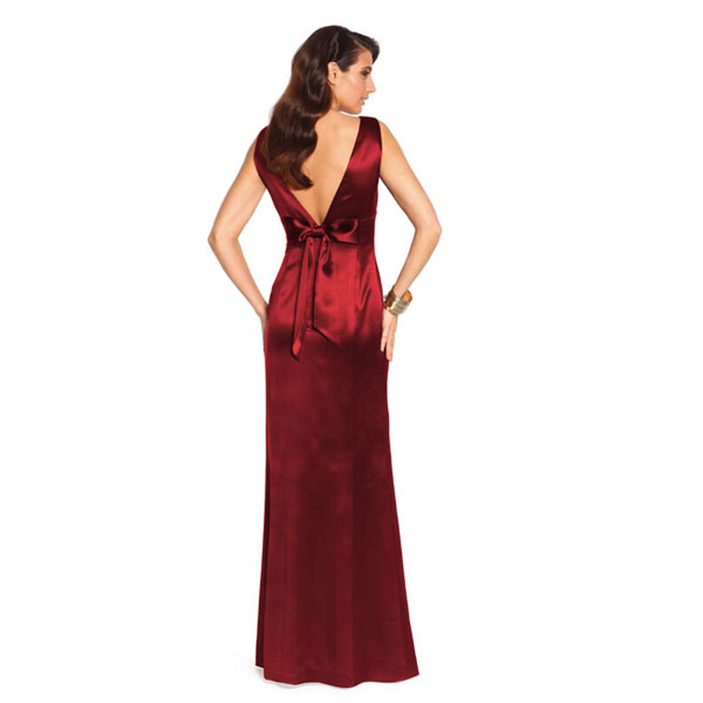 Stretch Satin – carmine,  image number 5