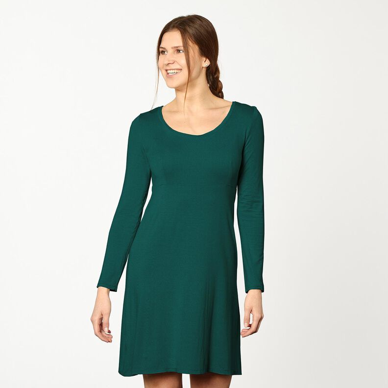 Medium Cotton Jersey Plain – blue spruce, image number 6