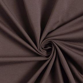 Medium Cotton Jersey Plain – black brown, 