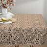 Decor Fabric Half Panama abstract leopard pattern – light brown/cashew,  thumbnail number 7