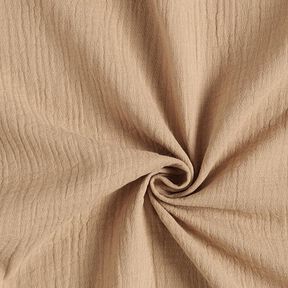 GOTS Double Gauze/Muslin | Tula – beige, 