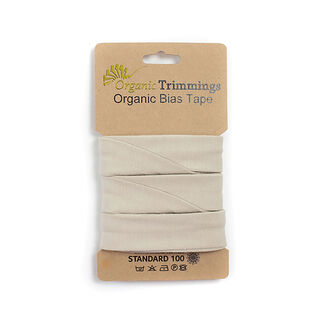 Bias binding Organic Cotton Jersey [3 m | 20 mm]  – natural, 