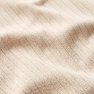 Plain ribbed jersey – natural, 