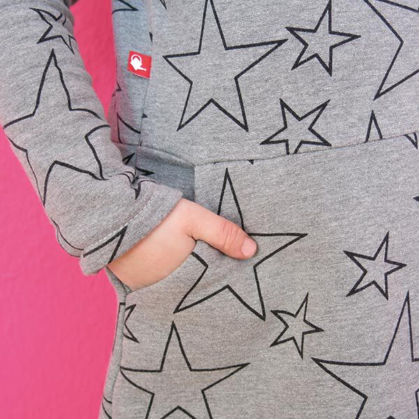 FANNIE - sweatshirt dress with pockets, Studio Schnittreif  | 86 - 152,  image number 4