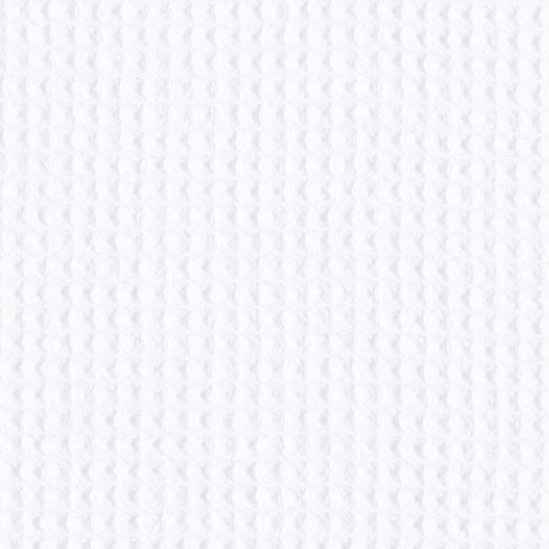Waffle Piqué – white,  image number 1