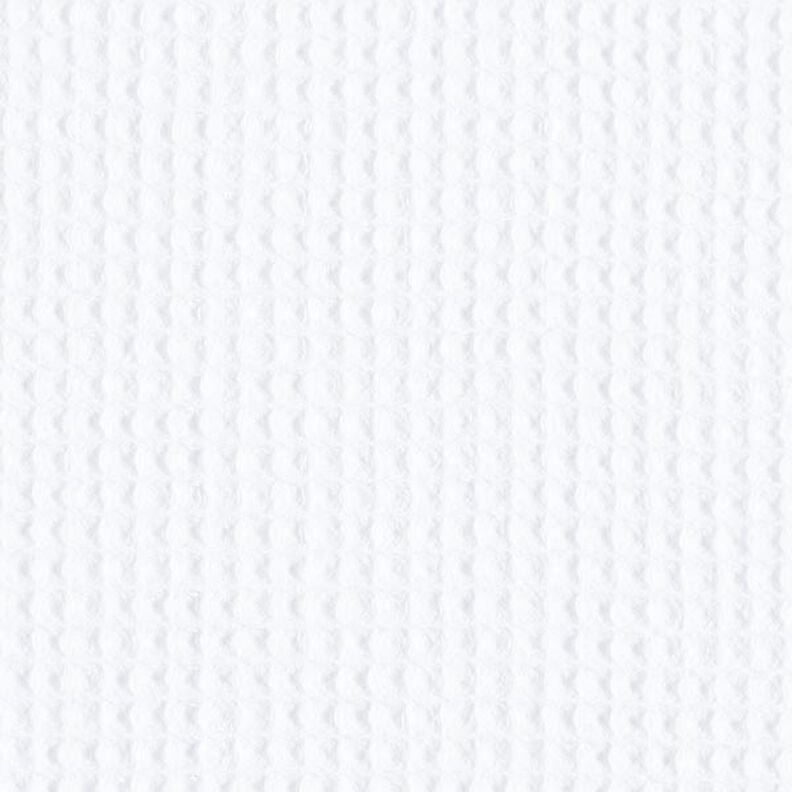 Waffle Piqué – white, image number 1