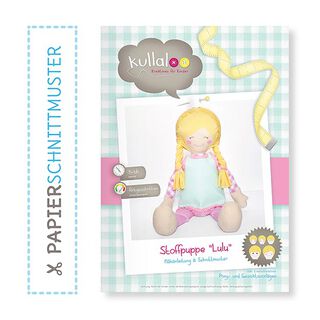 Sew a doll: "LULU" rag doll paper pattern  | Kullaloo, 