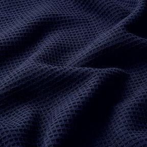 Waffle Piqué – navy, 