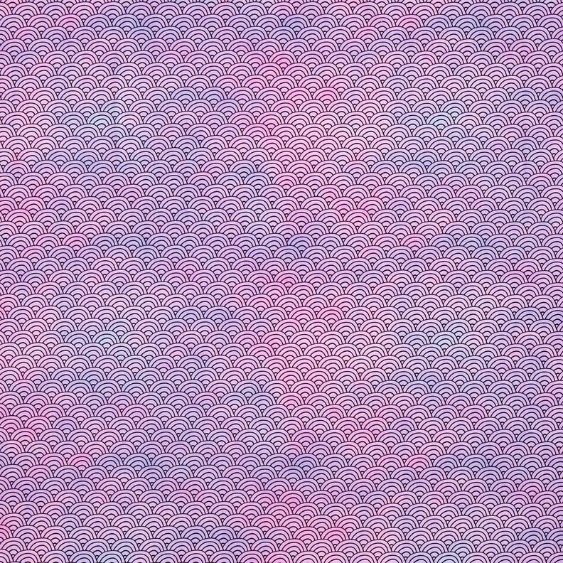 Cotton Jersey Manga rainbow Digital Print | by Poppy – pastel violet,  image number 1