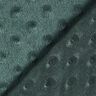 Cosy Fleece Embossed Dots – dark green,  thumbnail number 4