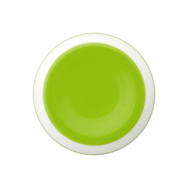 Polyester Shank Button – apple green,  image number 1