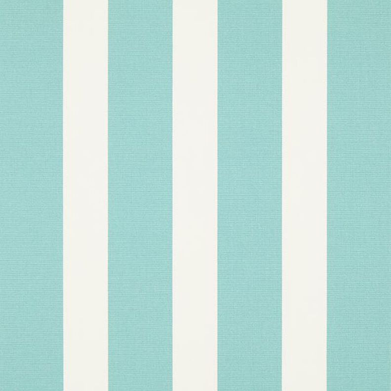 Outdoor Fabric Acrisol Listado – offwhite/turquoise,  image number 1
