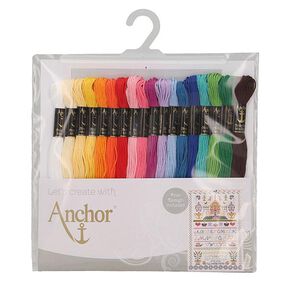 Embroidery Floss Set with 18 Strands, 