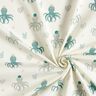 Cotton Jersey happy squids Digital Print – offwhite,  thumbnail number 3