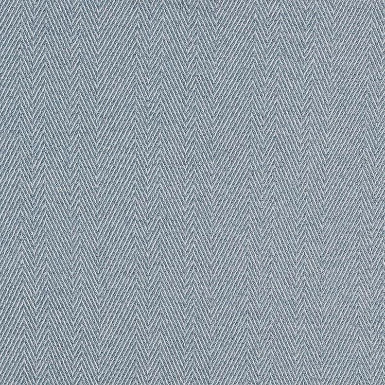 Blackout fabric Herringbone – blue grey,  image number 1