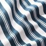 Decor Fabric Jacquard stripes – ocean blue/white,  thumbnail number 2